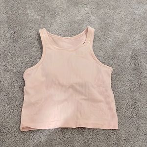 Lululemon ebb to street cropped tank